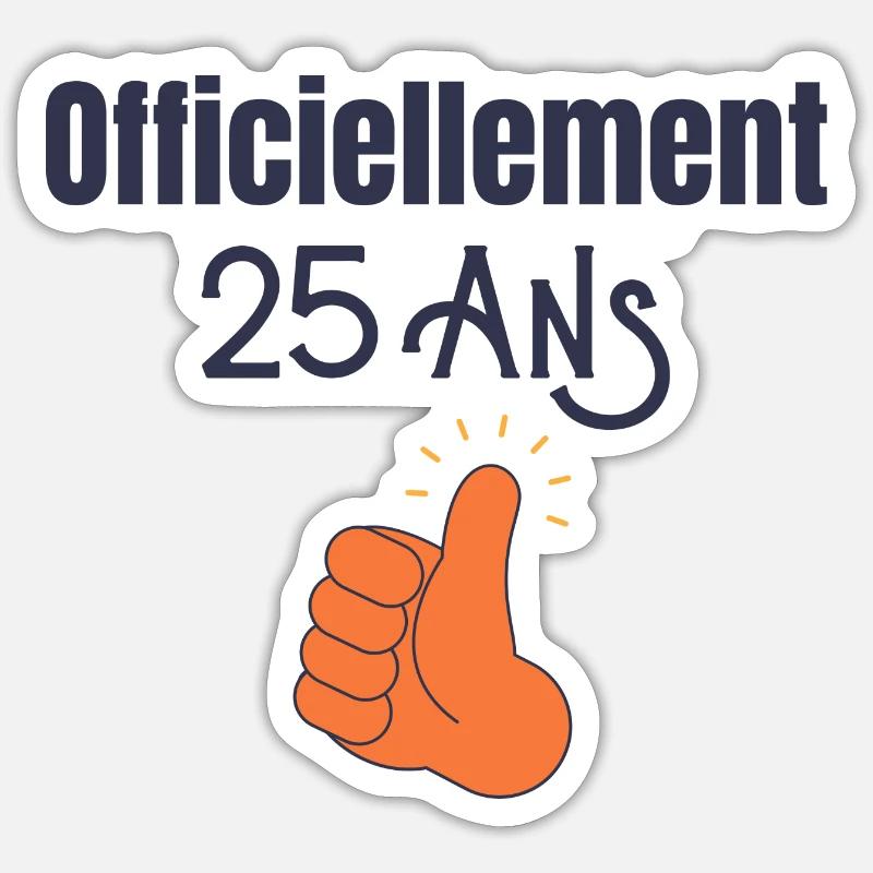 Sticker taille S (10 x 10 cm) - 