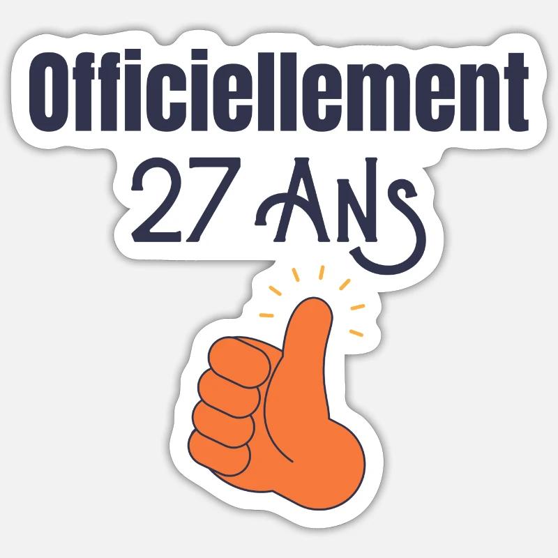 Sticker taille S (10 x 10 cm) - 