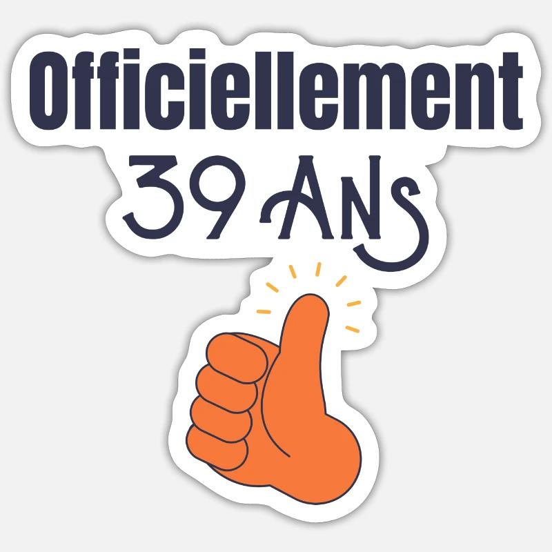 Sticker taille S (10 x 10 cm) - 