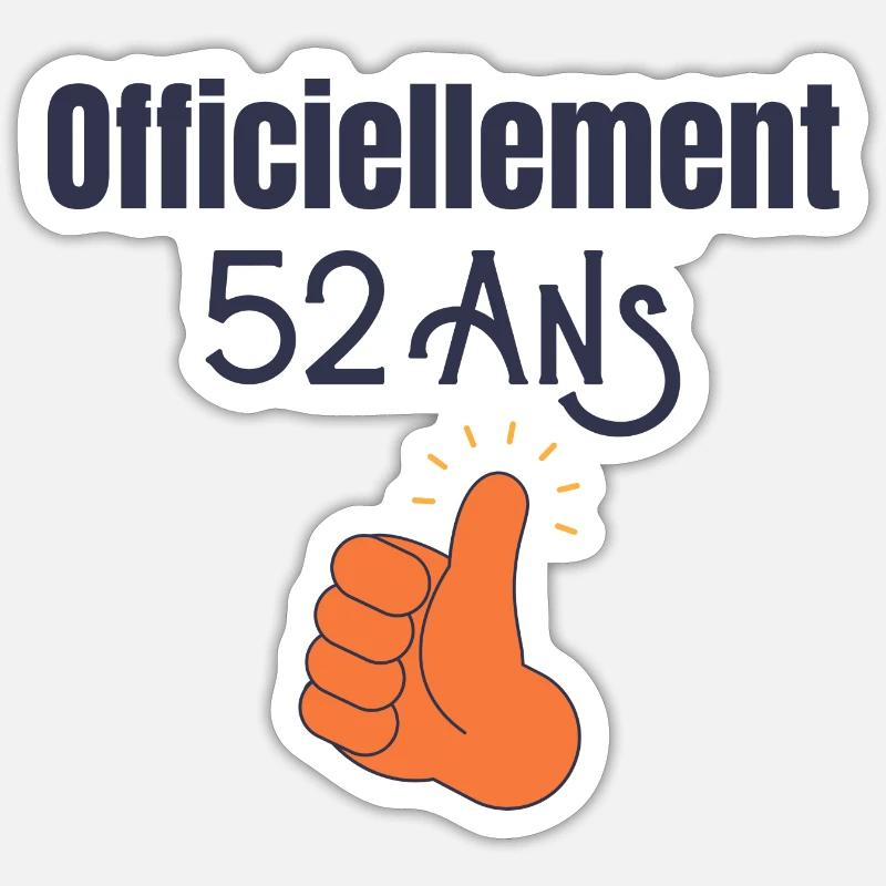 Sticker taille S (10 x 10 cm) - 