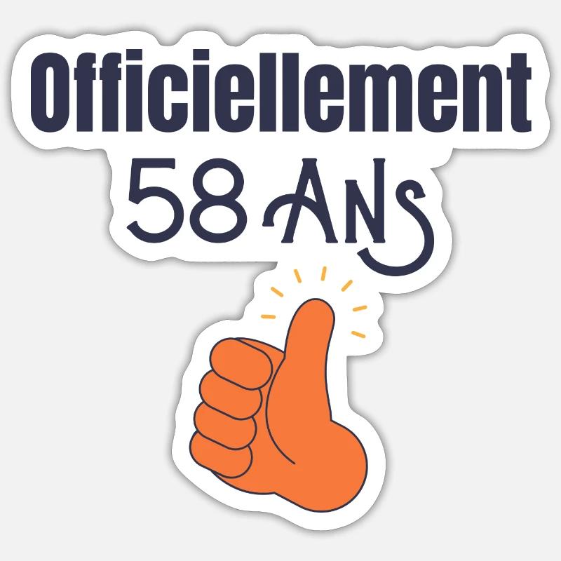 Sticker taille S (10 x 10 cm) - 
