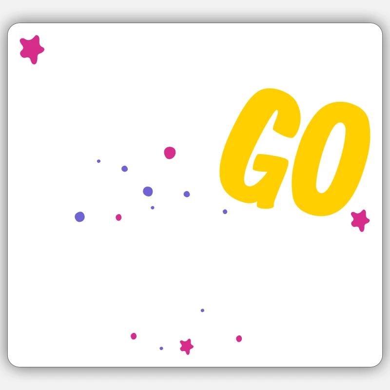 Ohne Titel 46 Sticker Größe S (10 x 10 cm)