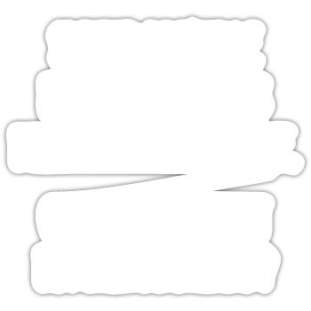 pertes de mémoire - Sticker taille S (10 x 10 cm) - blanc mat - Devant