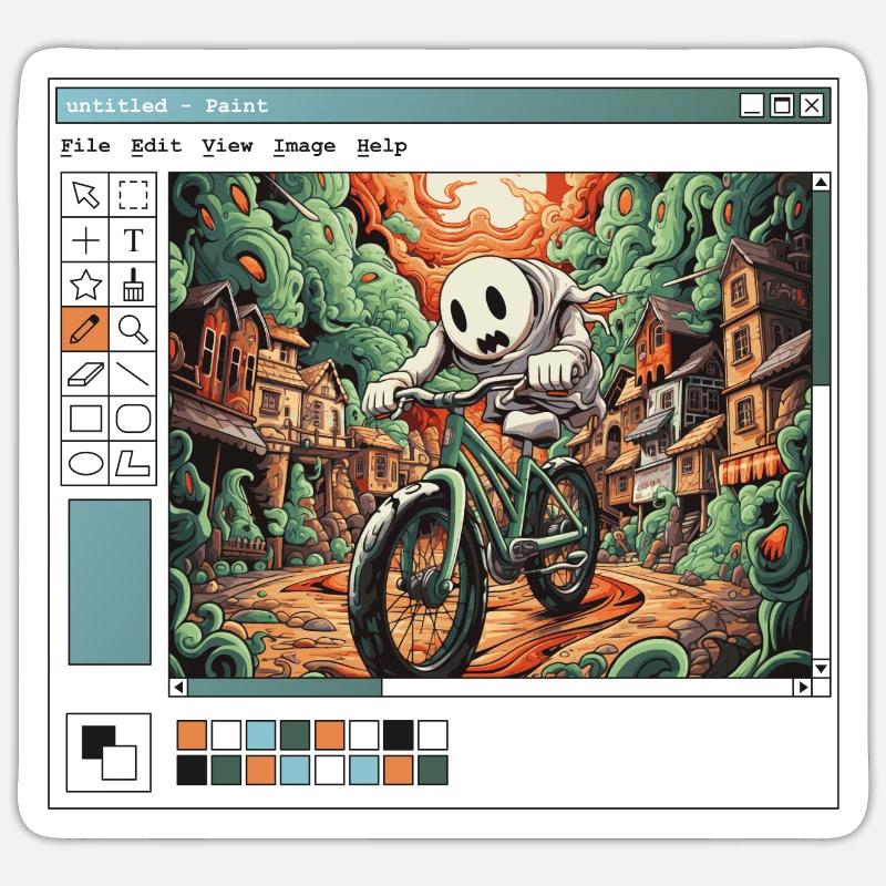 Sticker Größe S (10 x 10 cm) - 