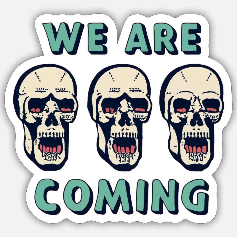 Skull Squad Sticker size S (10 x 10 cm)