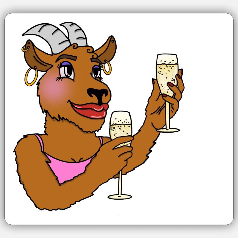 Sticker Größe S (10 x 10 cm) - 