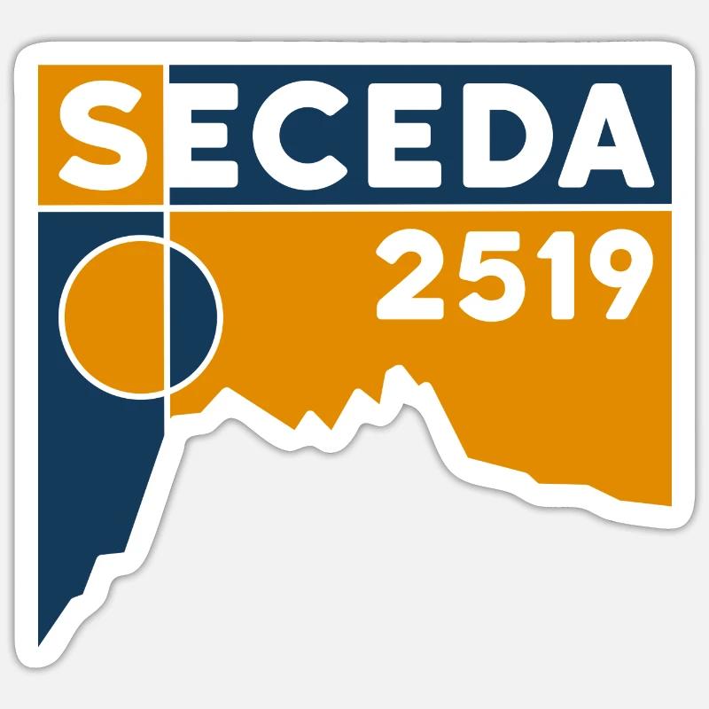 Seceda Dolomites Sticker size S (10 x 10 cm)