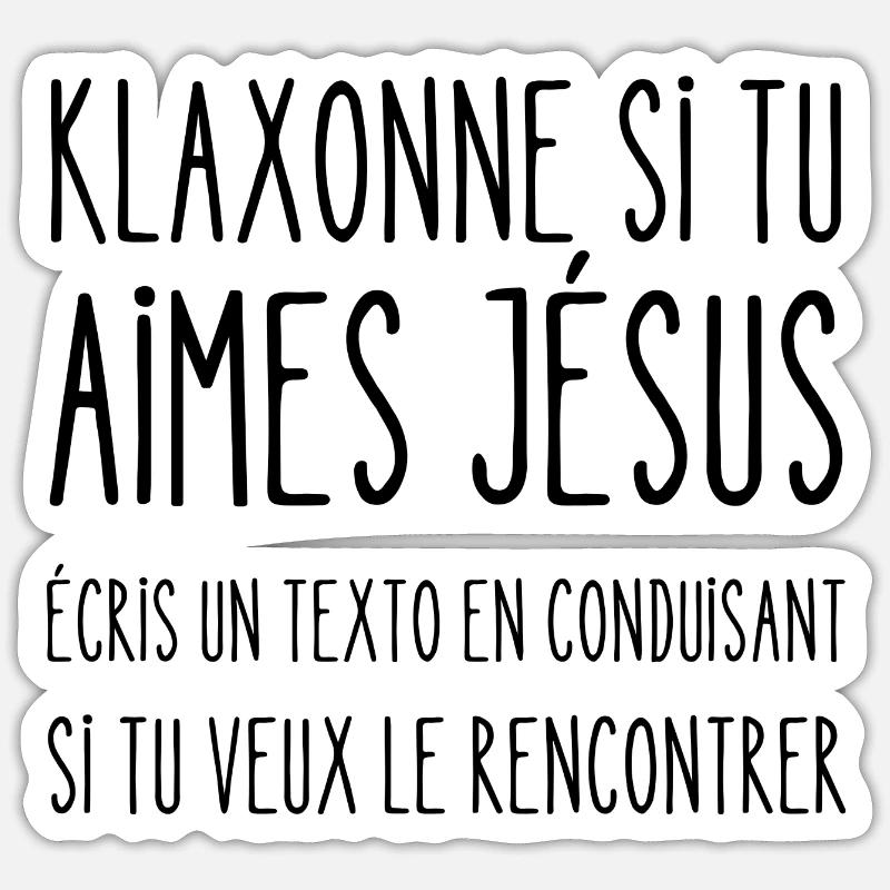 Sticker taille S (10 x 10 cm) - 