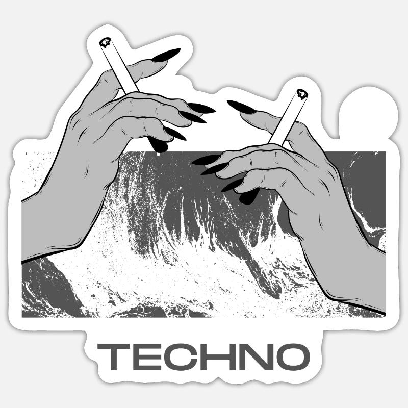 Sticker Größe S (10 x 10 cm) - 