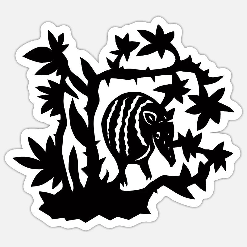 Sticker taille S (10 x 10 cm) - 