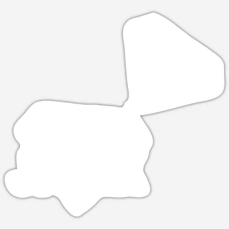 Kostbar Jarik - Sticker Größe S (10 x 10 cm) - Mattweiß