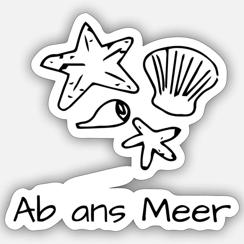 Sticker Größe S (10 x 10 cm) - 