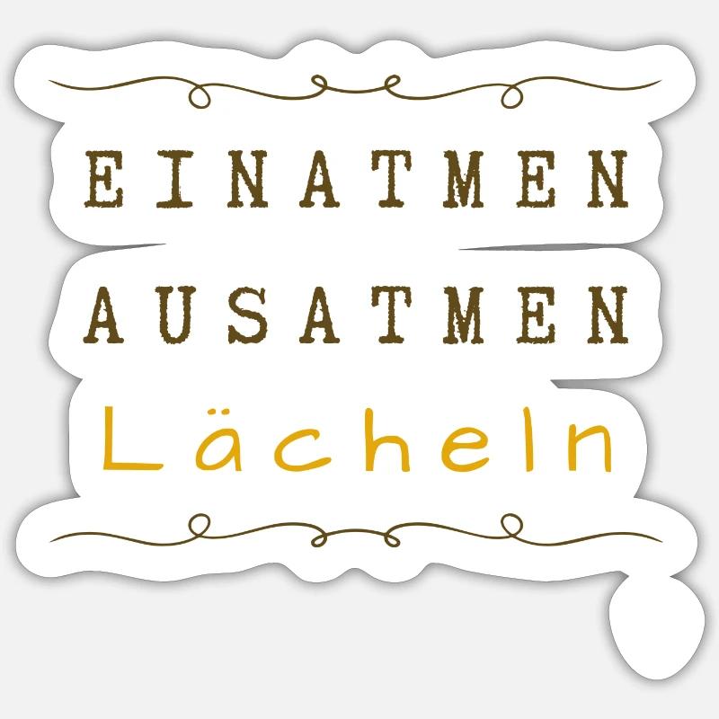 Sticker Größe S (10 x 10 cm) - 