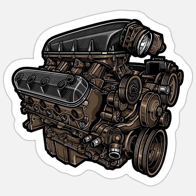 Sticker taille S (10 x 10 cm) - 
