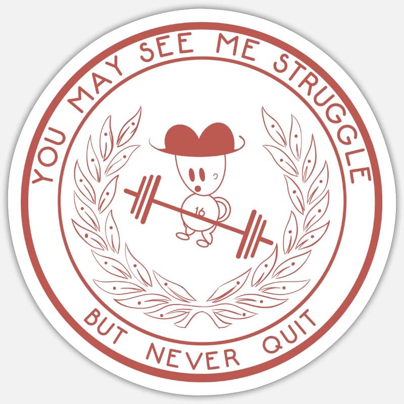 Kettleboy rost Sticker Größe S (10 x 10 cm)