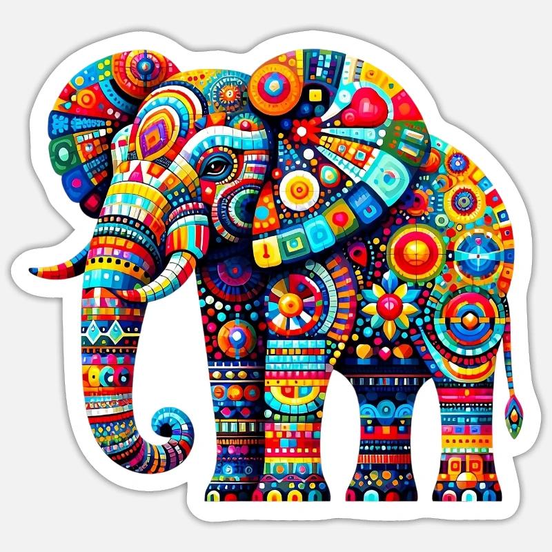 Sticker Größe S (10 x 10 cm) - 