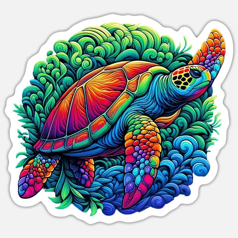 Sticker taille S (10 x 10 cm) - 