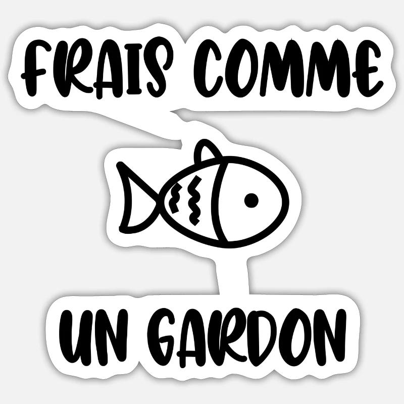 fresh as a roach Sticker size S (10 x 10 cm)