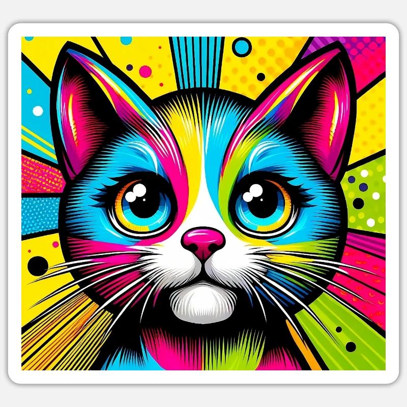 Sticker taille S (10 x 10 cm) - 