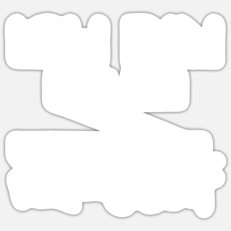 Prénom Ralph Sticker taille S (10 x 10 cm)