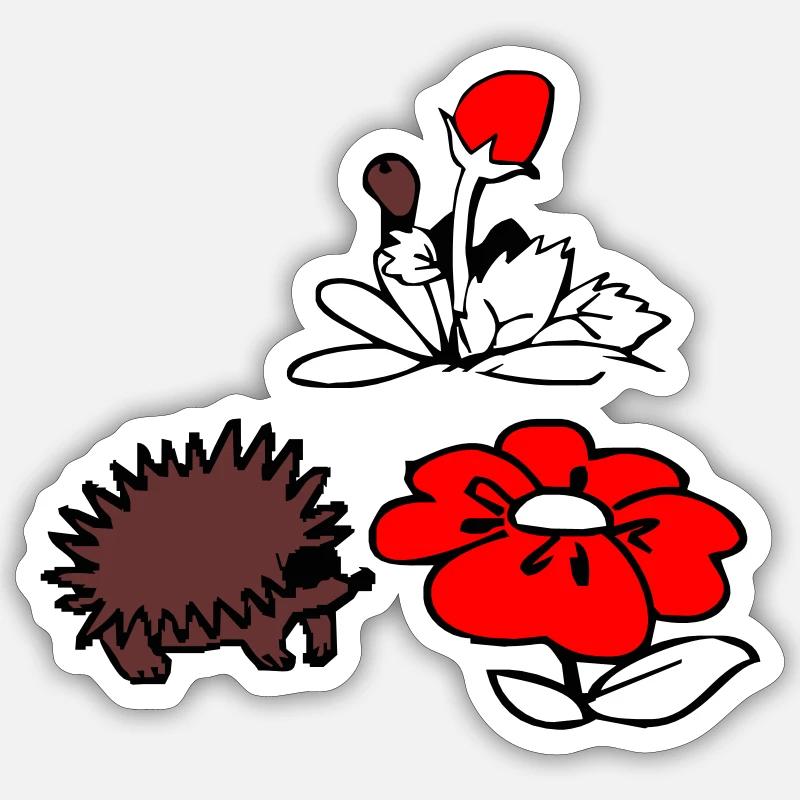 Sticker Größe S (10 x 10 cm) - 