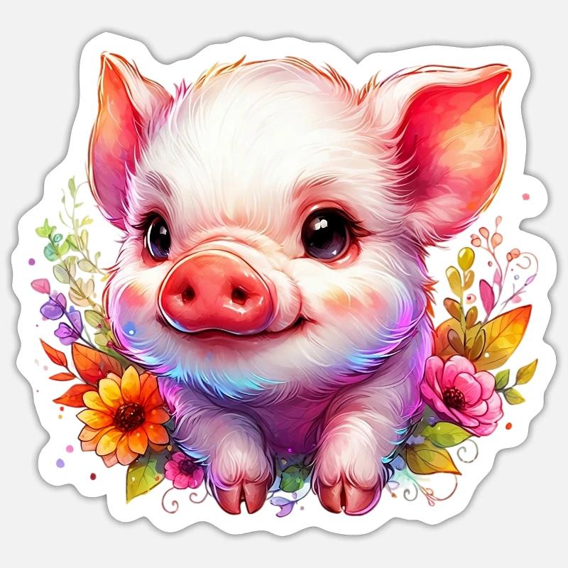 Sticker taille S (10 x 10 cm) - 