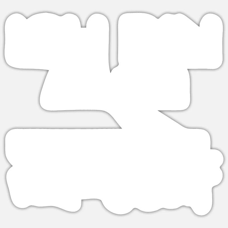 Sticker size S (10 x 10 cm) - 