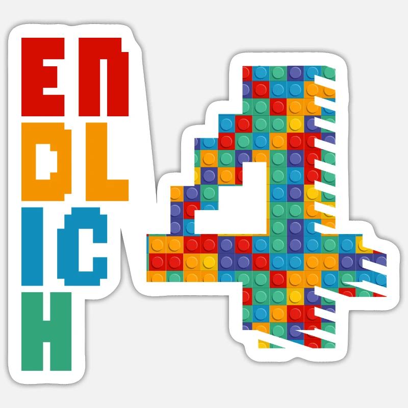 Sticker Größe S (10 x 10 cm) - 