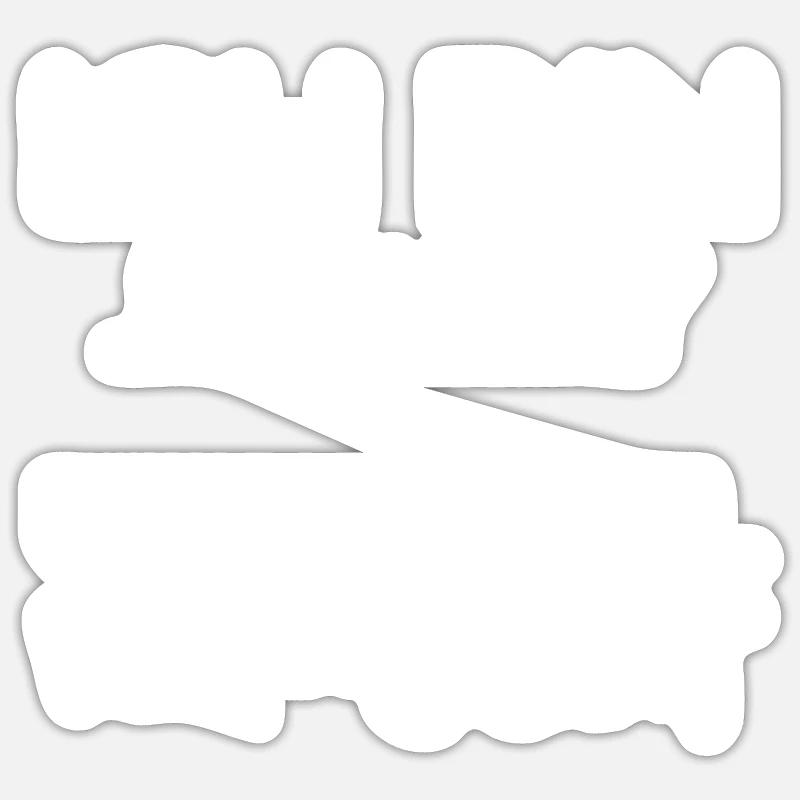 Gift for Johnny Sticker size S (10 x 10 cm)