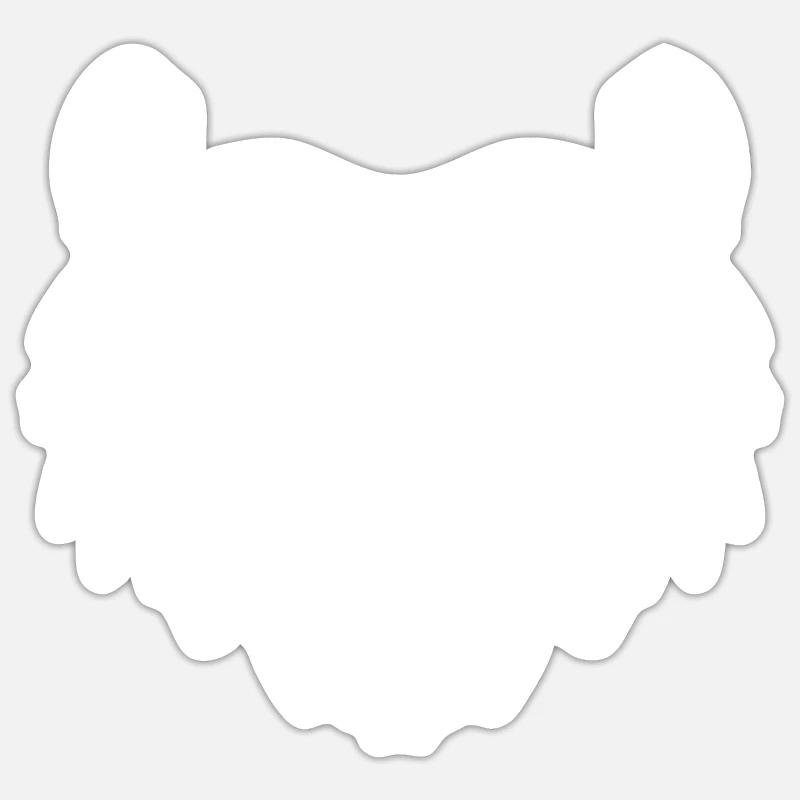 Gorille Sticker taille S (10 x 10 cm)