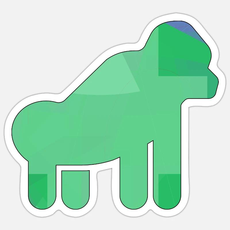 Sticker Größe S (10 x 10 cm) - 