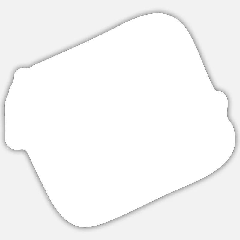 Naissance de Ramon - Sticker taille S (10 x 10 cm) - blanc mat