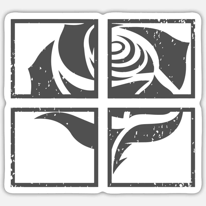 Sticker taille S (10 x 10 cm) - 