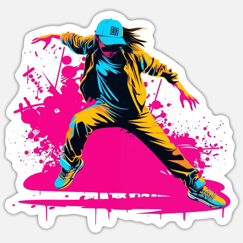 Sticker taille S (10 x 10 cm) - 