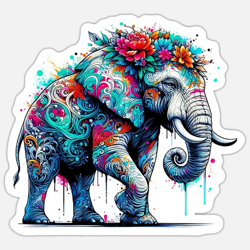 Sticker Größe S (10 x 10 cm) - 