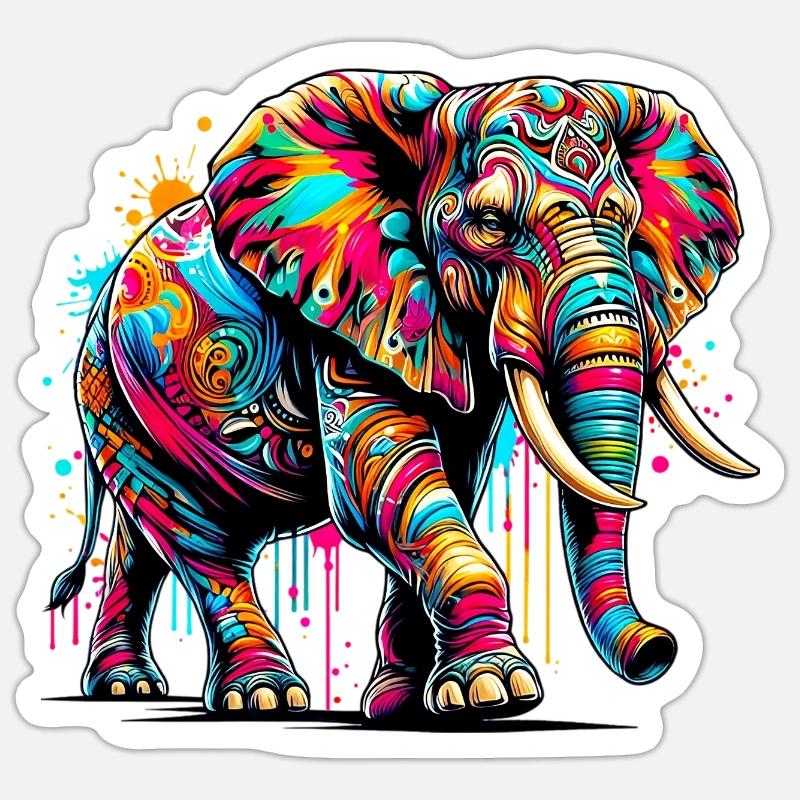 Sticker taille S (10 x 10 cm) - 