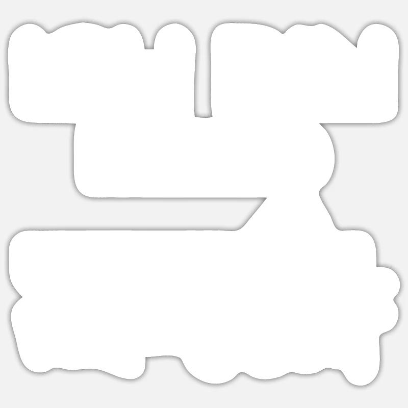 Sticker size S (10 x 10 cm) - 