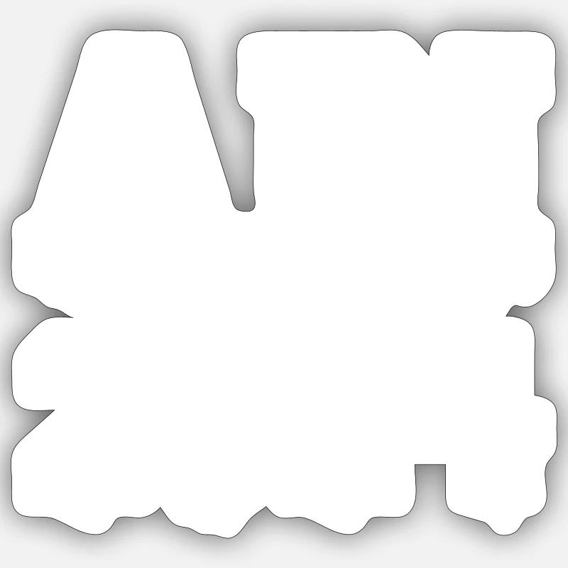 Sticker size S (10 x 10 cm) - 