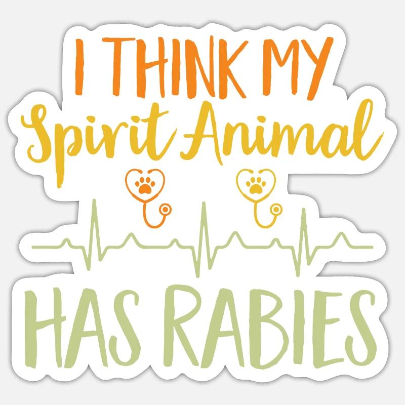 Vet Tech Veterinary Veterinary Technician Sticker size S (10 x 10 cm)