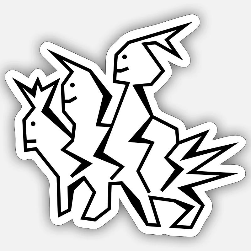 Sticker size S (10 x 10 cm) - 