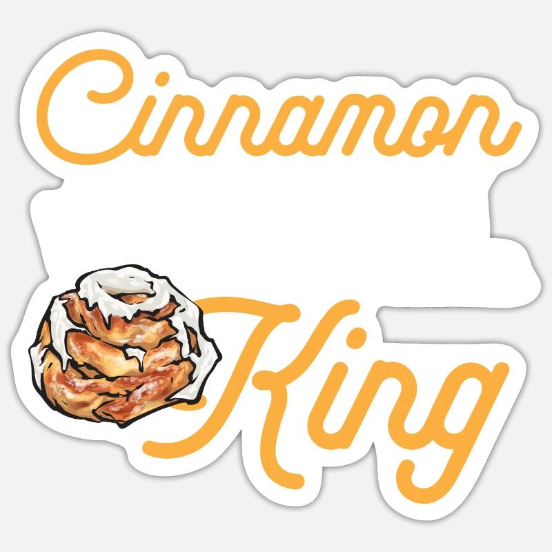 Cinnamon roll Sticker size S (10 x 10 cm)