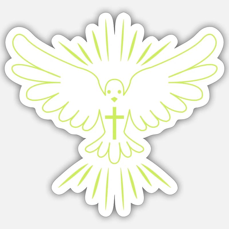 Saint- Sticker taille S (10 x 10 cm)