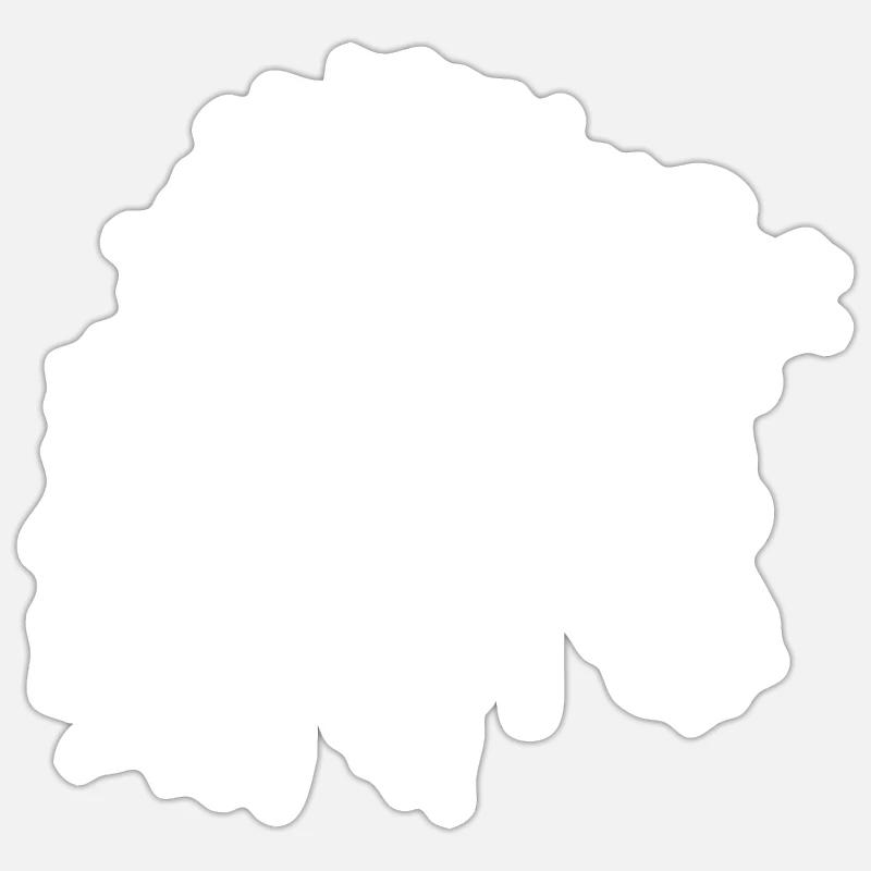 Roaring Lion - Sticker size S (10 x 10 cm) - white matte