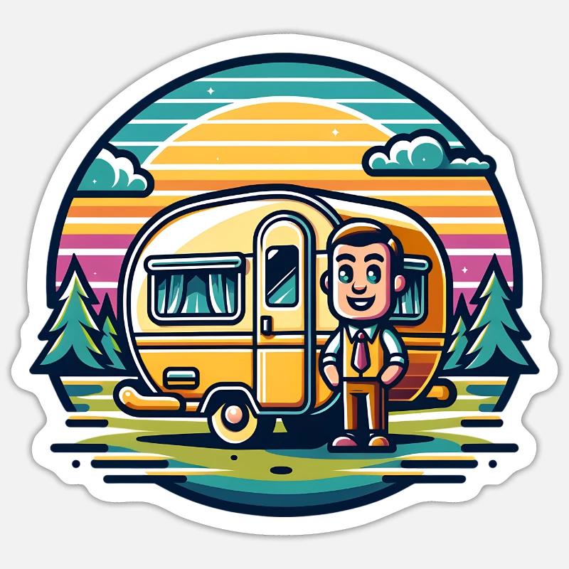 Sticker taille S (10 x 10 cm) - 