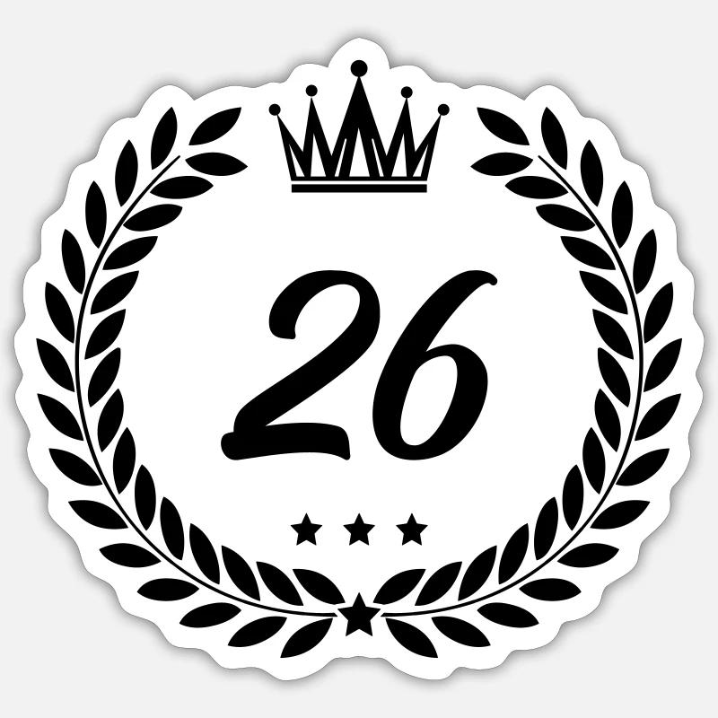 blason 26 Sticker taille S (10 x 10 cm)