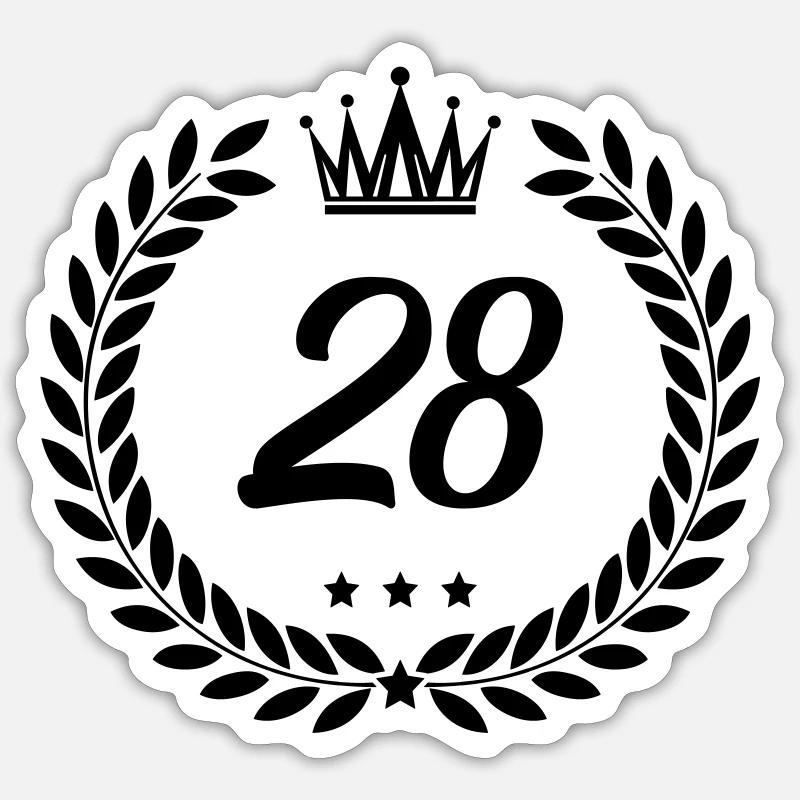 blason 28 Sticker taille S (10 x 10 cm)