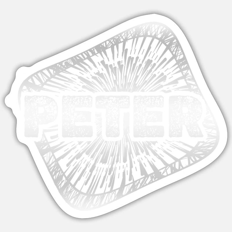 Sternenstaub Peter Sticker Größe S (10 x 10 cm)