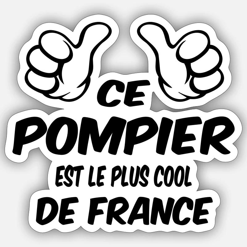 BEST FIREFIGHTER Sticker size S (10 x 10 cm)