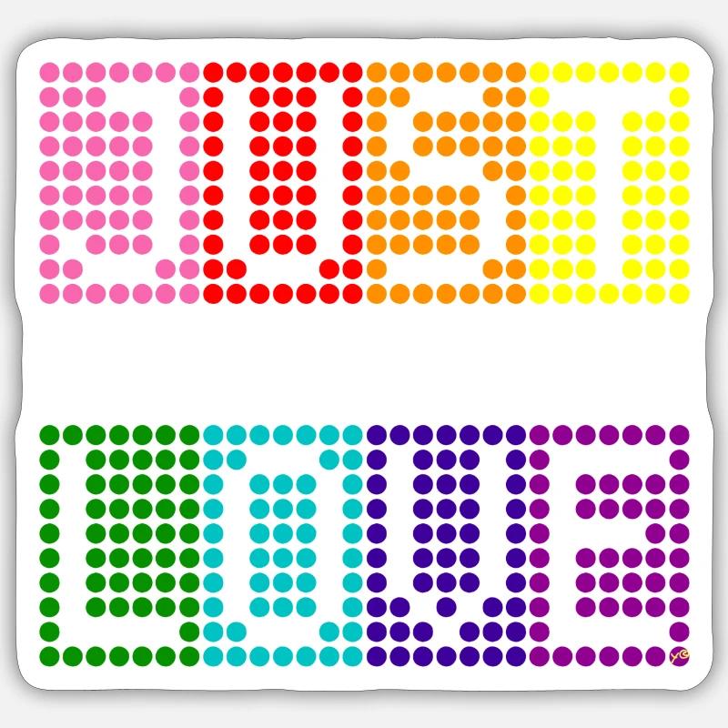 Sticker taille S (10 x 10 cm) - 