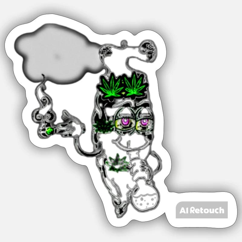 Sticker Größe S (10 x 10 cm) - 